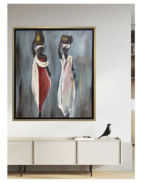 Pintura Dos joyas técnica acrílico Lune Art Gallery Culture