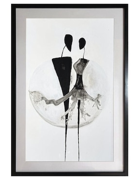Pintura Tú, mi Luna técnica acrílico Lune Art Gallery