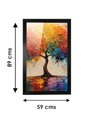 Cuadro decorativo Pixan Sustentable árbol