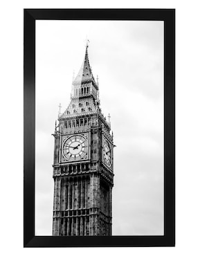 Cuadro decorativo Pixelarte big ben
