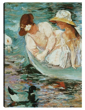 Cuadro Decorativo Verano (1894) - Impresión En Lienzo Técnica Mixta Cuadros Jr Retratos