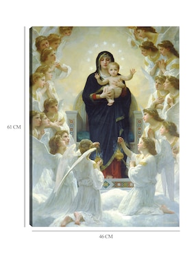 Cuadro decorativo técnica mixta Cuadros Jr Vírgenes