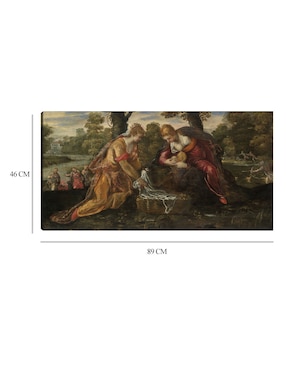 Cuadro decorativo técnica mixta Cuadros Jr Figuras Celestiales