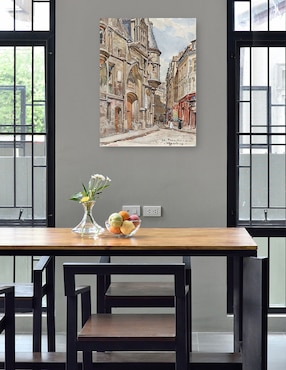 Cuadro decorativo técnica mixta Cuadros Jr Lugares