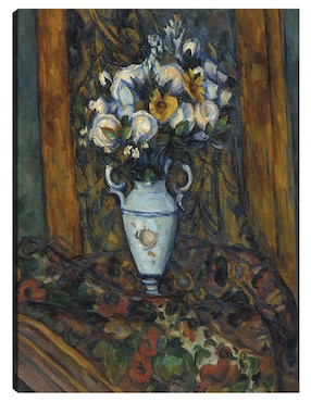 Cuadro Decorativo Jarrón De Flores (1900-1903) - Impresión En Lienzo Técnica Mixta Cuadros Jr Floreros