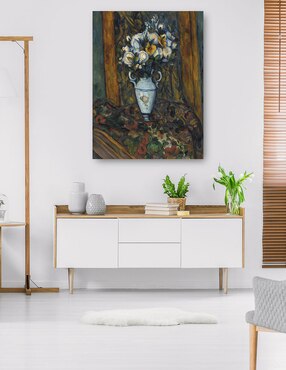 Cuadro decorativo técnica mixta Cuadros Jr Floreros
