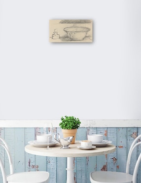 Cuadro decorativo técnica mixta Cuadros Jr Bocetos
