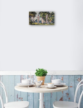 Cuadro decorativo técnica mixta Cuadros Jr Gente