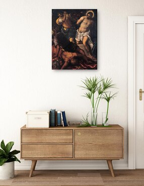 Cuadro decorativo técnica mixta Cuadros Jr Figuras Celestiales