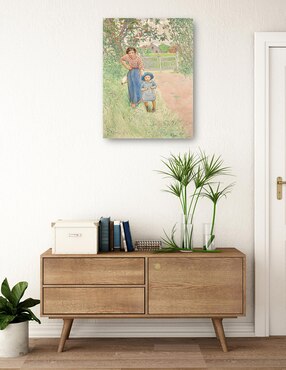Cuadro decorativo técnica mixta Cuadros Jr Familia