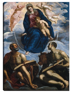 Cuadro decorativo técnica mixta Cuadros Jr Vírgenes