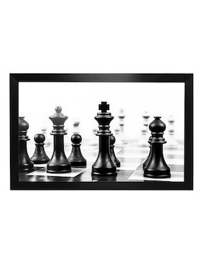 Cuadro decorativo Pixelarte chees