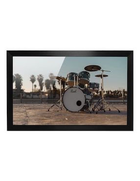 Cuadro decorativo Pixelarte drums