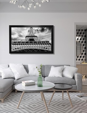 Cuadro decorativo Pixelarte torre de paris