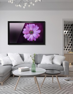 Cuadro decorativo Pixelarte flor