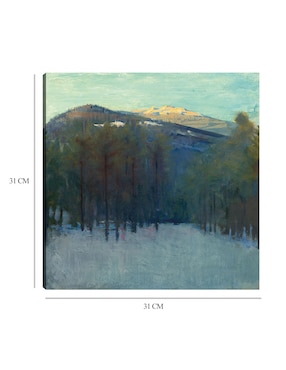 Cuadro decorativo Monte Monadnock técnica mixta Cuadros Jr Campos