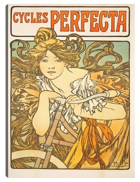Cuadro decorativo Ciclos Perfecta (1897) técnica mixta Cuadros Jr Publicidad
