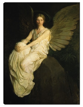 Cuadro decorativo Monumento a Stevenson (1903) técnica mixta Cuadros Jr Ángeles