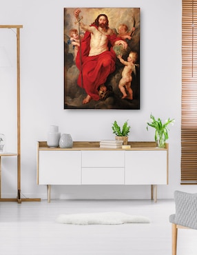 Cuadro decorativo Cristo triunfando sobre la muerte y el pecado (hacia 1615-1616) técnica mixta Cuadros Jr Figuras Celestiales