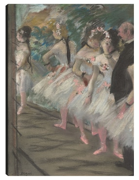 Cuadro decorativo El ballet, c. 1880 técnica mixta Cuadros Jr Retratos