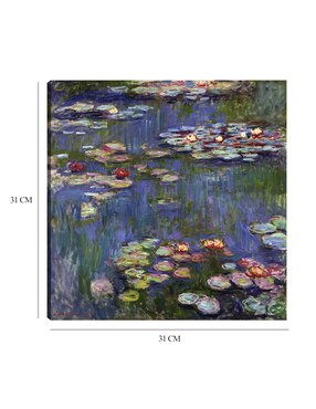 Cuadro decorativo Lirios de agua 1916 técnica mixta Cuadros Jr Lagos