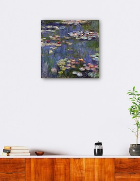 Cuadro decorativo Lirios de agua 1916 técnica mixta Cuadros Jr Lagos