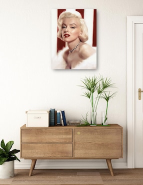 Cuadro decorativo Marilyn Monroe, Revista Photoplay, 1953 técnica mixta Cuadros Jr Gente