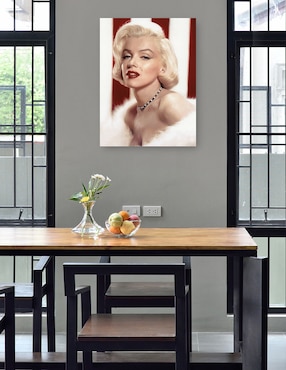 Cuadro decorativo Marilyn Monroe, Revista Photoplay, 1953 técnica mixta Cuadros Jr Gente