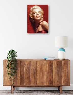Cuadro decorativo Marilyn Monroe, Cómo casarse con un millonario técnica mixta Cuadros Jr Gente