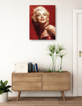 Cuadro decorativo Marilyn Monroe, Cómo casarse con un millonario técnica mixta Cuadros Jr Gente