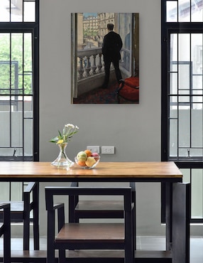 Cuadro decorativo Joven en su ventana (1876) técnica mixta Cuadros Jr Retratos