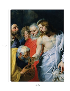 Cuadro decorativo El encargo de Cristo a Pedro (c. 1616) técnica mixta Cuadros Jr Figuras Celestiales