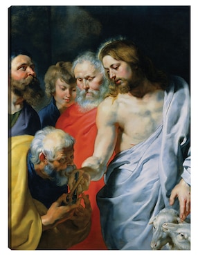 Cuadro decorativo El encargo de Cristo a Pedro (c. 1616) técnica mixta Cuadros Jr Figuras Celestiales