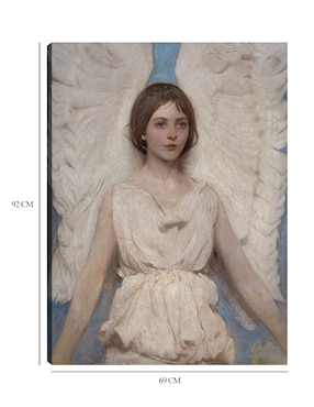 Cuadro decorativo Ángel (1887) técnica mixta Cuadros Jr Ángeles