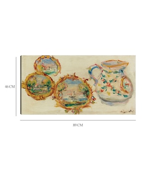 Cuadro decorativo Faïences Décorées (hacia 1916) técnica mixta Cuadros Jr Objetos