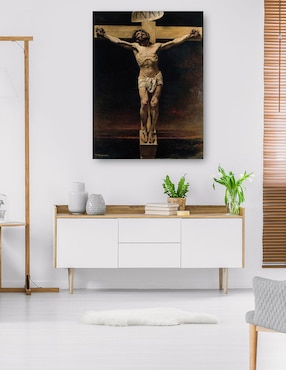 Cuadro decorativo El Cristo en la cruz (1874) técnica mixta Cuadros Jr Figuras Celestiales