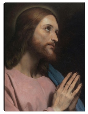 Cuadro decorativo Cabeza de Cristo (1849) técnica mixta Cuadros Jr Figuras Celestiales