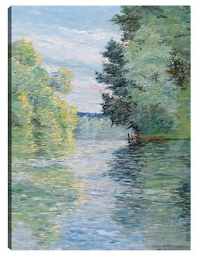 Cuadro decorativo El pequeño brazo del Sena en Argenteuil (1890) técnica mixta Cuadros Jr Lagos