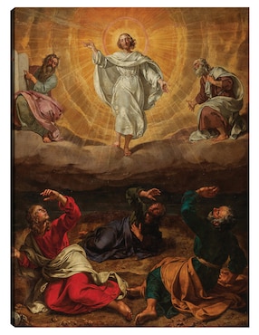 Cuadro decorativo La Transfiguración de Cristo (siglo XVII) técnica mixta Cuadros Jr Figuras Celestiales