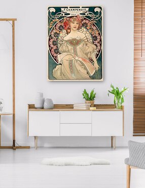 Cuadro decorativo Ensueño Imprimeur técnica mixta Cuadros Jr Gente