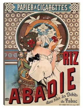 Cuadro decorativo Abadie arroz (1898) técnica mixta Cuadros Jr Publicidad