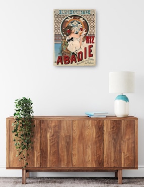 Cuadro decorativo Abadie arroz (1898) técnica mixta Cuadros Jr Publicidad