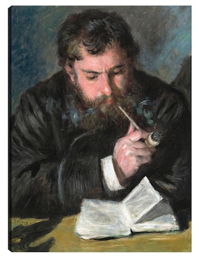 Cuadro decorativo Claude Monet técnica mixta Cuadros Jr Retratos