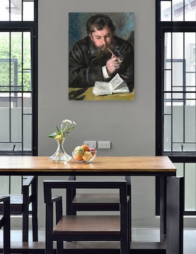 Cuadro decorativo Claude Monet técnica mixta Cuadros Jr Retratos