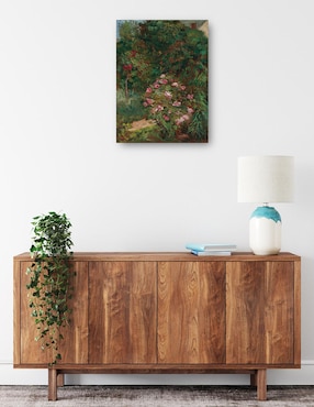 Cuadro decorativo Jardín de flores (1884) técnica mixta Cuadros Jr Inspiración