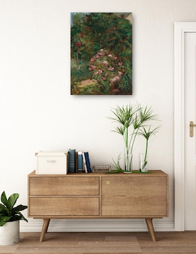 Cuadro decorativo Jardín de flores (1884) técnica mixta Cuadros Jr Inspiración
