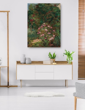 Cuadro decorativo Jardín de flores (1884) técnica mixta Cuadros Jr Inspiración