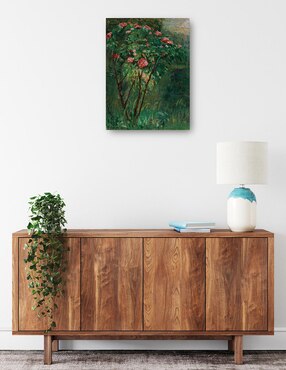 Cuadro decorativo El rosal en flor (c. 1884-1885) técnica mixta Cuadros Jr Primavera