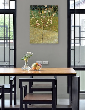 Cuadro decorativo Almendro en flor técnica mixta Cuadros Jr Floración
