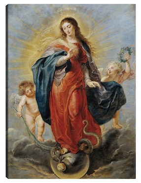 Cuadro decorativo Inmaculada Concepción (1628-1629) técnica mixta Cuadros Jr Figuras Celestiales